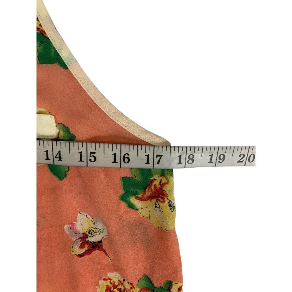 Xtaren Women's Floral Peach Tank Top - Picture 4 of 5